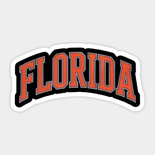 Florida Orange Sticker